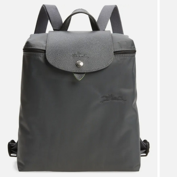 Longchamp Dark Gray Backpack - Picture 3 of 16